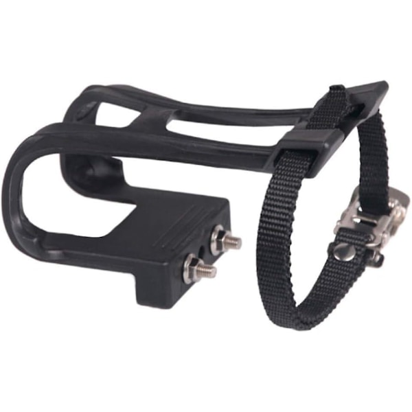 1 par børnecykler, cykelpedaler med tåclips, mountainbikes, mountainbikes, nylon cykelpedaler med cykeltilbehør, nylon bi
