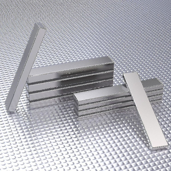 N52 Kraftig Neodym Magnet Sjælden Jord Løftemagnet 60x10x3mm, Pakke Med 10