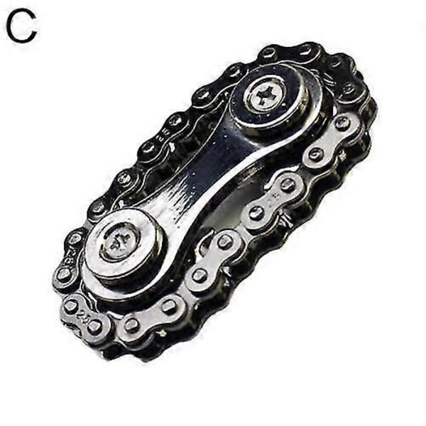 Sprocket Chain Dekompresjon Fidget Spinner Leke