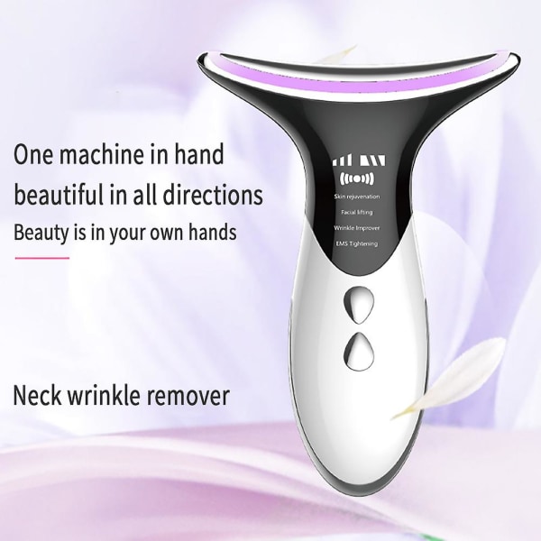 Neck Anti Wrinkle Face Lifting Beauty Device Led Photoni Therapy Ihon kiinteyttäminen