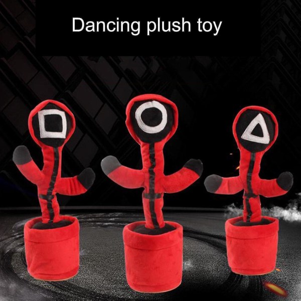 Squid Game Dancing Cactus Singing Plush _x