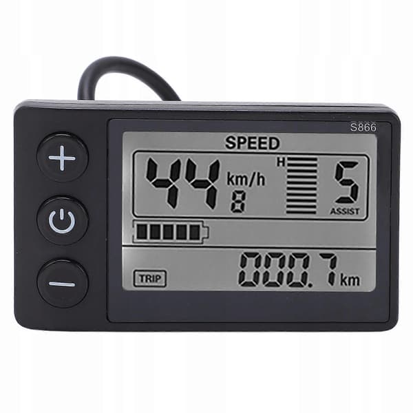 S866 Sähköpyörän LCD-näyttömittari