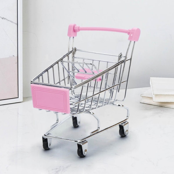 Børn Supermarked Mini Indkøbskurv Mini Supermarked Indkøbskurv Pink
