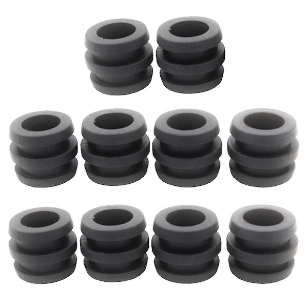10 stk. 16mm bordfodboldbordstang-kofangerpuffer til bordfodbold