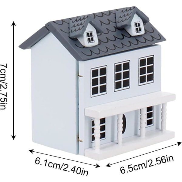 Princess Villa DIY Doll House, Doll House Craft Kit DIY Kits,   Miniature House Models, Villa Small House Miniature Doll House, Toy for Kids