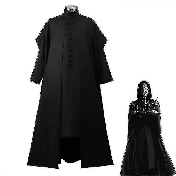 Severus Slanger Cosplay for Voksne Halloween Kostyme Karneval Party Forkledning M