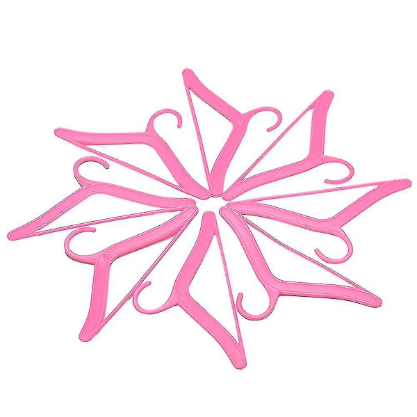 20 st rosa galgar för Barbies dockkläder klädtillbehör i plast