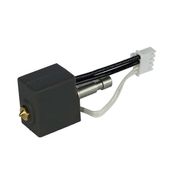 Messing 0,4 mm dyse Hotend-sæt til S1C Combo Extruder 3D-printer Hotend Samlet Extruder til S1 Combo As Shown