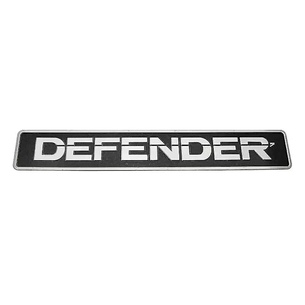 Aluminium Alloy Defender Logo Bilskilt Bagagerums Badge Dekaler til Land Rover Defender 90 110 Tilbehør