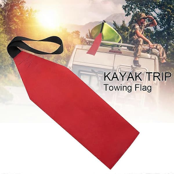 Sikkerhedsrejseflag til kajak no reflective strip