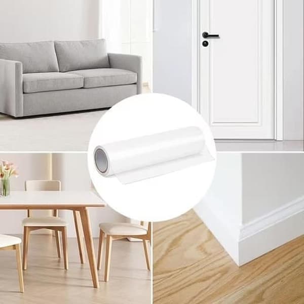 Transparent Sofabeskyttelse mod ridser, møbelbeskyttelse til kat og hund 20cm x 300cm