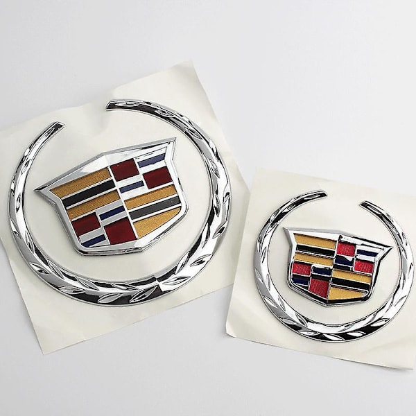 2 kpl Cadillac etu- ja takatarra tarrat SRX ATS XTS tarrat edessä ja takana