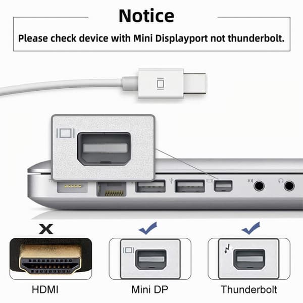 DP DisplayPort - Mini DisplayPort 1.4 -sovitin 8K 60Hz Sininen size 11
