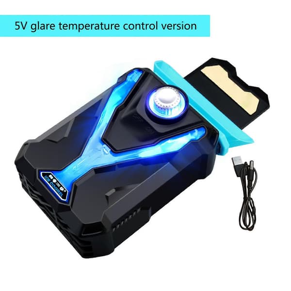 Bærbar Radiatorstøtte Induceret Trækventilator Varmeafledningskøler Sidetræk Køleventilatorer til Bærbar Computer Perifert Tilbehør 4
