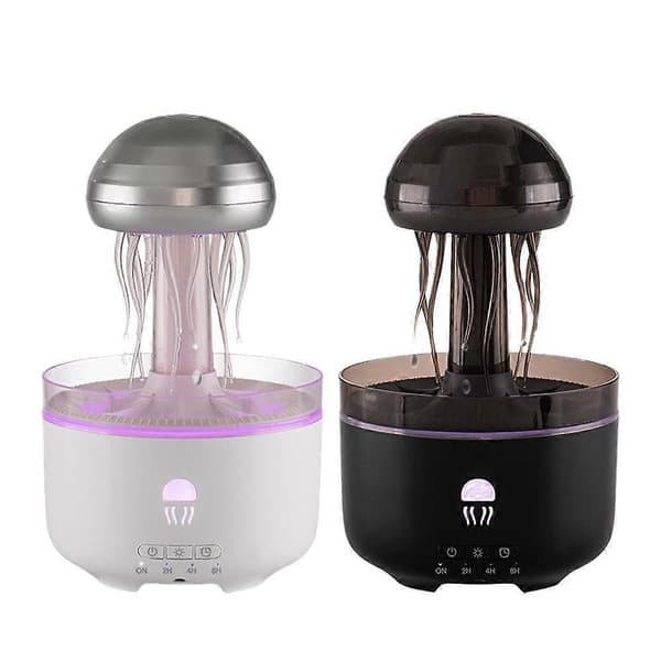 Manet Aromaterapi Diffuser - 320ml 3 i 1 Luftfuktare med Nattlampa White EU