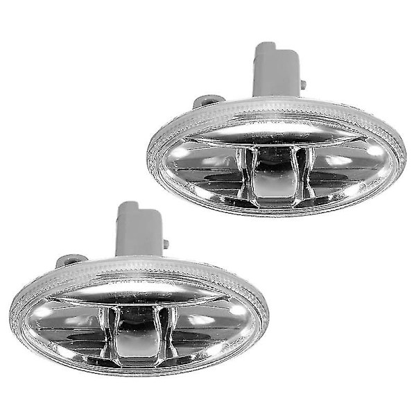 2 st bilblinkers sidoljus för Citroen C2 Elysee Picasso Peugeot 307 206 white