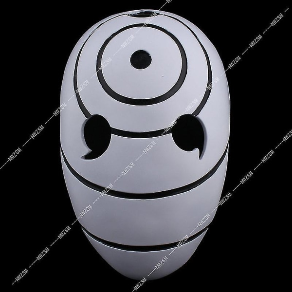 Anime Uchiha Obito Maski Tobi Akatsuki Ninja Cosplay Puvut Pvc Maskit Halloween Kolmisilmä Maski Lahja