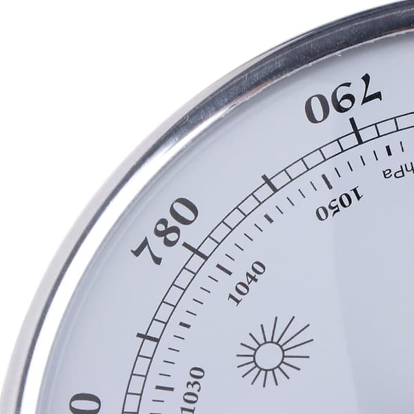 Husholdnings værstasjon barometer termometer hygrometer vegghengt B