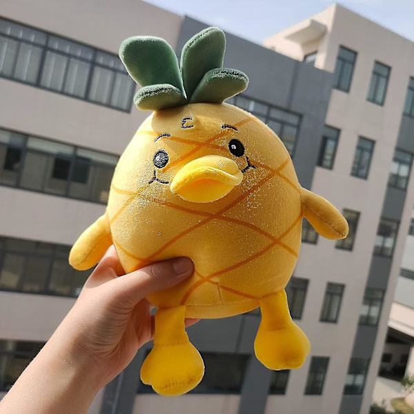 Plushpineapple Lovely Duck Moriah Elizabeth Merch Course Derp Plushie, Kreativ Ananas And Duck Plys Legetøj