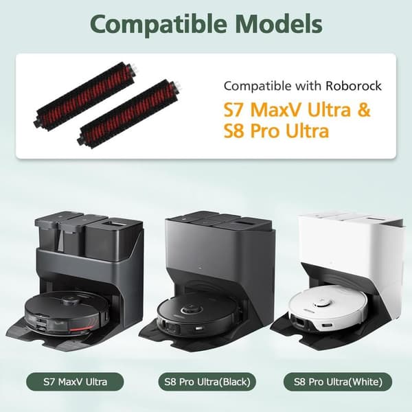 2-pack Roborock S7 / S7 MaxV Ultra / T8 / Q7+ / Q7 MAX+ / S8 Robo