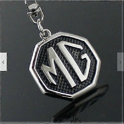 Mg nyckelring nyckelring kedja silver