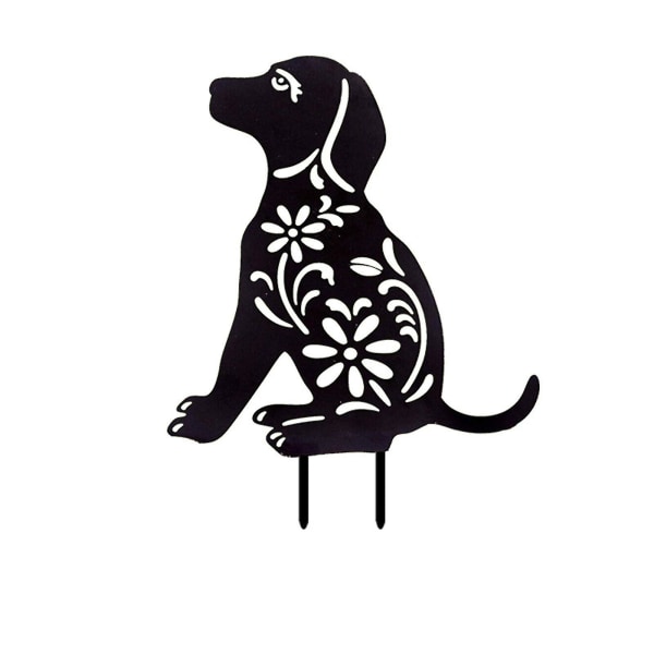 2 stk. Nye Hundehavepæle Dekorative Udendørs Haver Kunst Græsplæne Terrasse Ornamenter