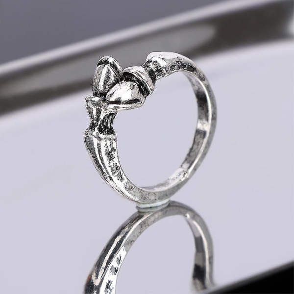 Fint Kvalitet Mode Vintage Hestesko Justerbar Ring Til Mænd Kvinder Hestehov Dyr Ring Smykker Stablet Ring