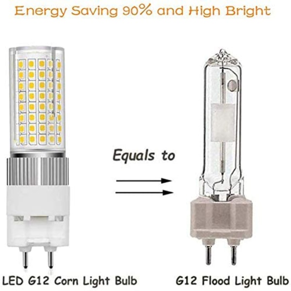stk (3000K) LED G12 16W Cool White, Bi-Pin maislampe (150W halogen)