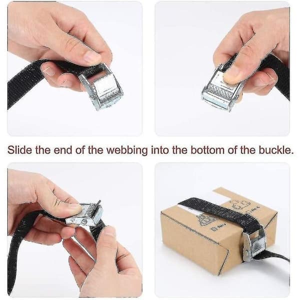 Heavy Duty 10-pack 39 cm Rubber Straps with Hooks - 500 kg Capacity