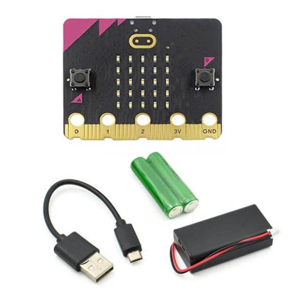 Microbit V1.5 Go Kit Uusi Versio Ohjelmoitava Oppimiskehityskortti Diy:lle