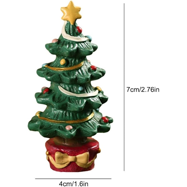 Håndværk dekoration akvarium ornament harpiks jul