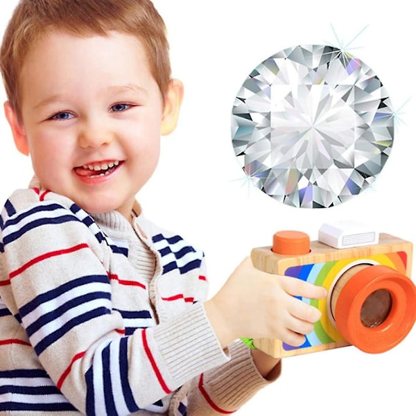 Magisk Träkamera Kalejdoskop Leksak Trä Multi-prism Kalejdoskop Leksak, Klassiskt Spel Pedagogiska Kalejdoskop Leksaker, Bästa Födelsedagspresent