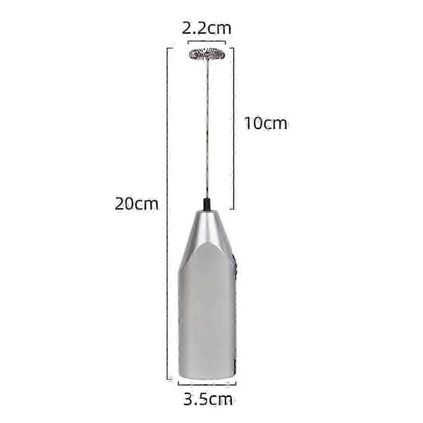 Mini husholdningshåndmixer mælkeskummer køkkenudstyr Silver