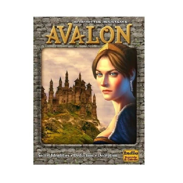 Engelsk brettspillkort Avalon