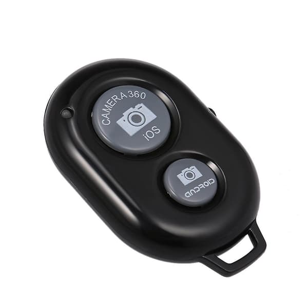 Bluetooth fjernudløser Bluetooth 3.0 selvudløser til Android 4.2.2 og iOS 6.0 og nyere controller black