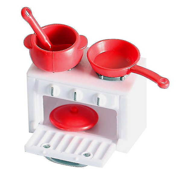 Dekoration Hem Barn Köksredskap Playset Leksakskök Matlagning Leksak Låtsas Kock Tillbehör Simulering Matlagning Leksak