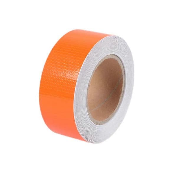 5 cm x 5 m heijastava varoitusteippi oranssi vedenpitävä tarra Orange