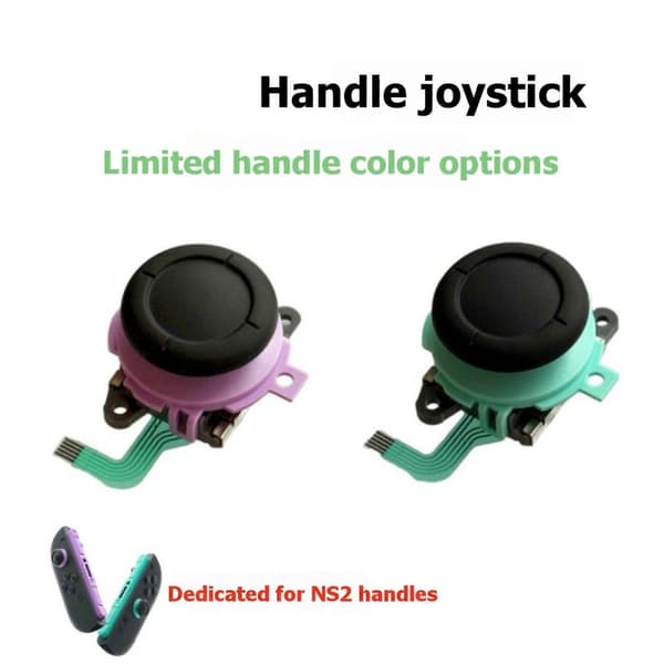 För Switch2 Joycon2 3D Analog Joystick Tumspakar Sensor Ersättning för Nintendo Switch2 Joy-Con2 Joystick B Purple