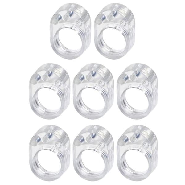 8x Ovenkahvan Ovenpysäytin - Läpinäkyvä