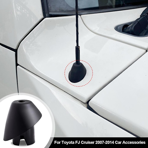 Car Antenna Bezel Rubber Mounted Fender Base Fit For Toyota Fj Cruiser 2007-2014 Oem Part 86392 - 3503