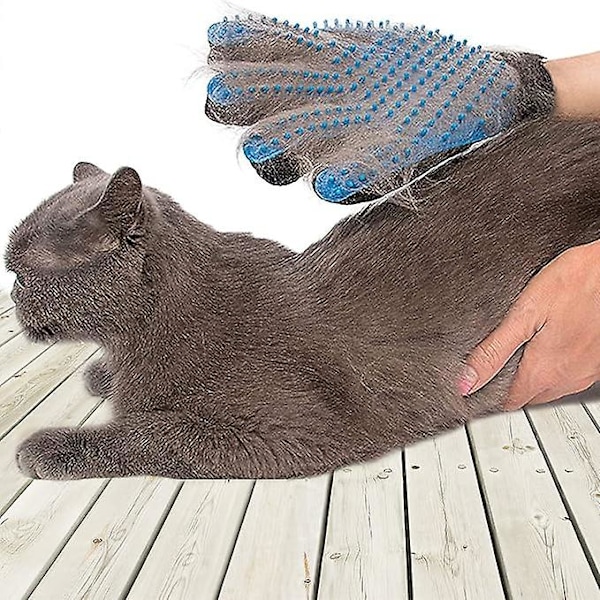 Pet Grooming Glove Hair Removal Brush Soft Effective Demolding Pet Glove Pet Massage Gloves Dog Cat