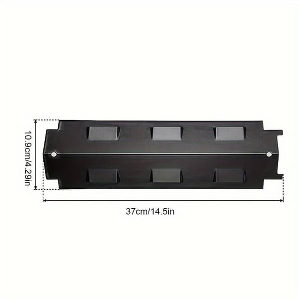 INF Grillvarmeplader, 3-pak - Sort