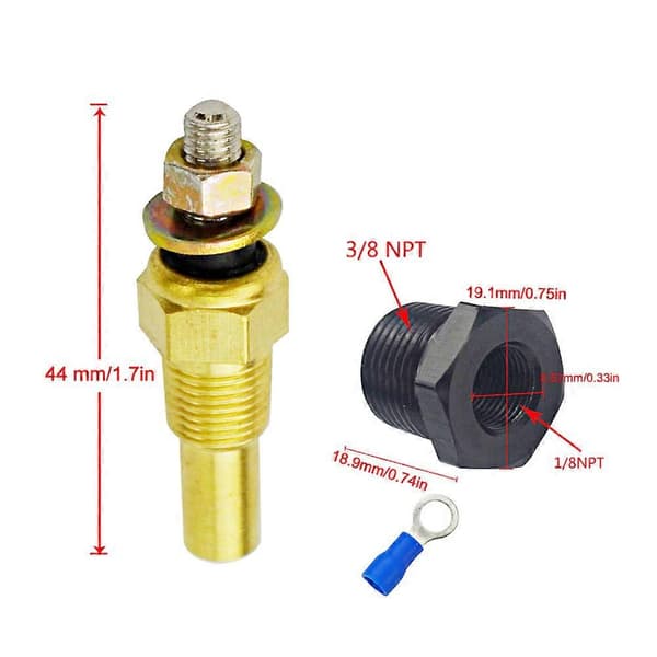 Bil Kølevæske Temperatur Transmitter Sensor Adapter Passer til Honda Civic Integra K20 K24
