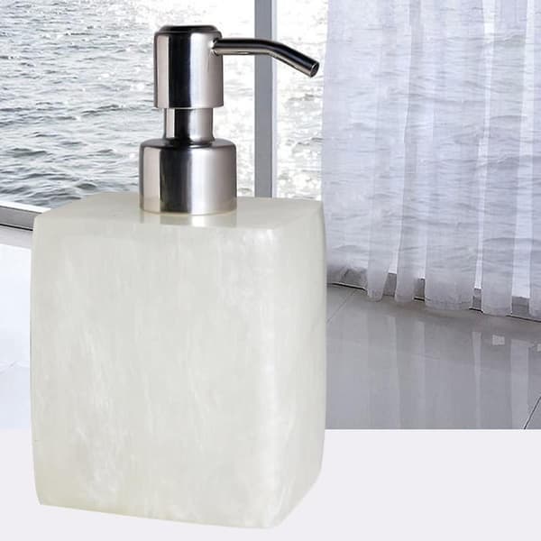 Sæbedispenser Rustfrit Stål Lotion Dispenser Låg Holder 1\" Diameter Flaske