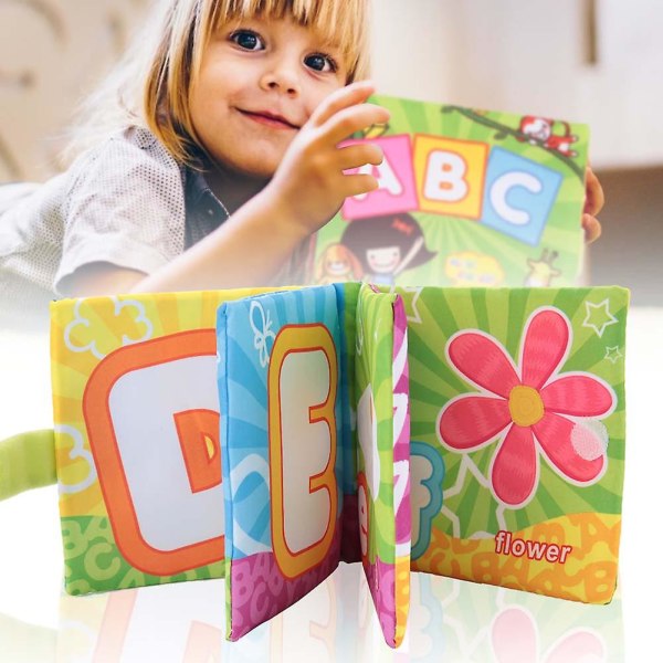Baby Badbok Rivsäker spädbarnsduschleksak Leksaker för tidig utbildning Badtid(def)