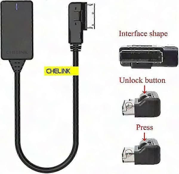 Bluetooth 5.0 lydadapter til W212 S212 C207, trådløs AMI MMI interface-modtager