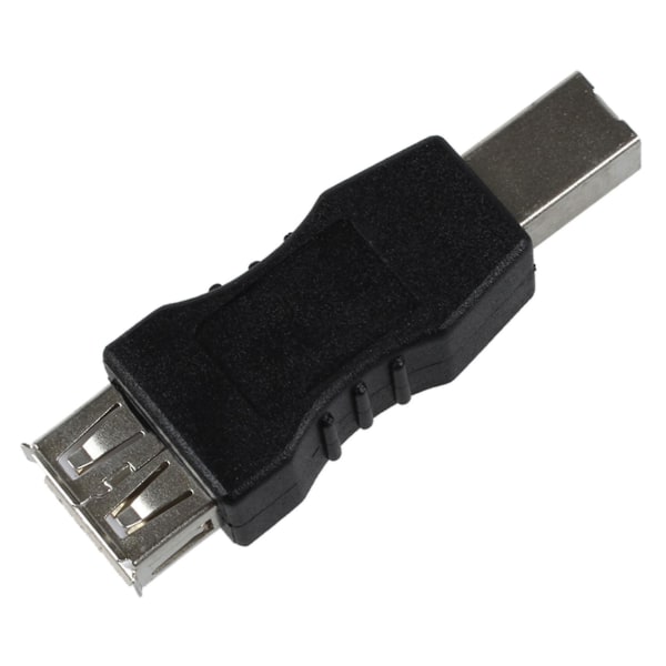 2x USB Typ A hona till USB typ B hane-adapter