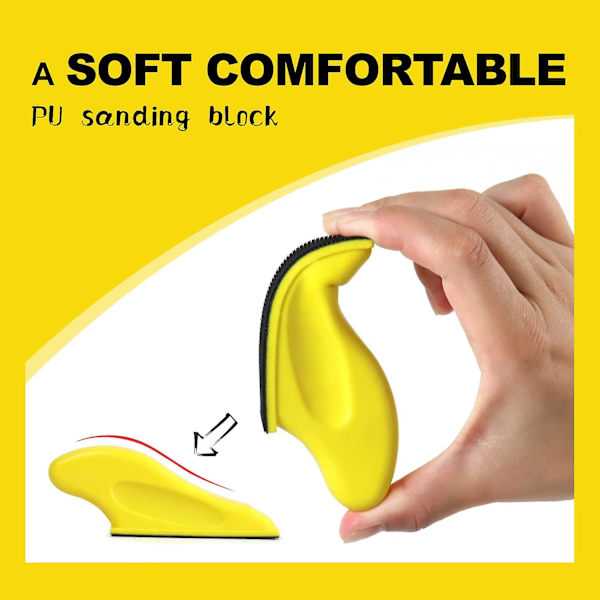 Mikroslipningssats 3,5 X 1 Minislp med sandpapper
