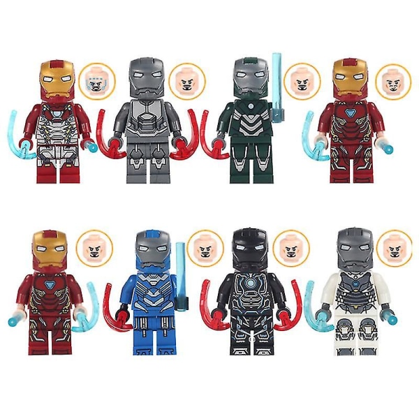 40 stk. Avengers Minifigurer Byggesett Lekefigurer Actionfigurer Sett-xh