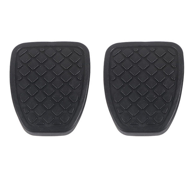 Ett par bromspedal- och kopplingspedalgummi för Subaru Forester Impreza Legacy Outback Wrx No.57756